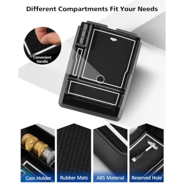 FIILINES Center Console Organizer for Kia Sorento 2021-2023