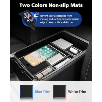 FIILINES Center Console Organizer for Kia Sorento 2021-2023