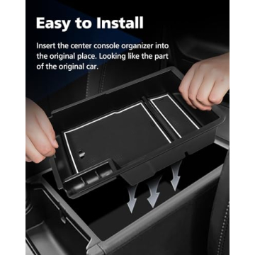 FIILINES Center Console Organizer for Kia Sorento 2021-2023