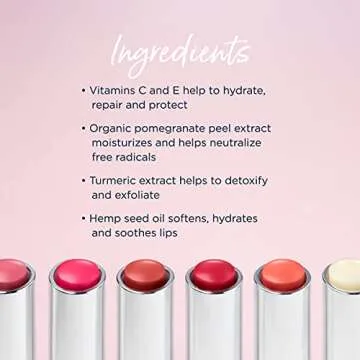 Lune+Aster Tinted Lip Balm - Vegan & Moisturizing