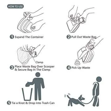 Jondarla Pooper Scooper for Convenient Pet Cleanup