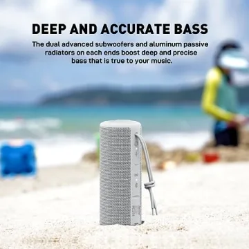 MIATONE Boombox Portable Bluetooth Speaker Waterproof