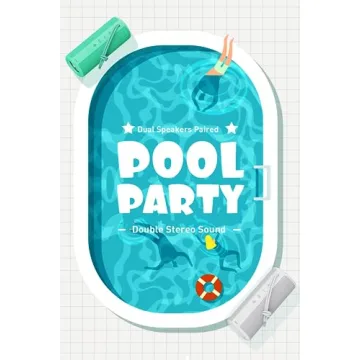 MIATONE Boombox Portable Bluetooth Speaker Waterproof