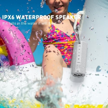 MIATONE Boombox Portable Bluetooth Speaker Waterproof