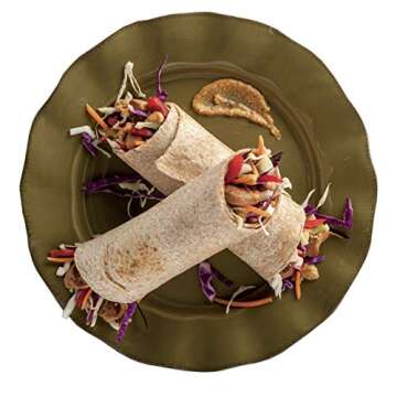 Olé Xtreme Wellness® High Fiber | 10" Size Flour Tortillas |Carb Friendly |Keto Friendly | 15 oz.| 6 Count (Pack of 4)