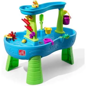 Step2 Rain Showers Splash Pond Water Table - 13 Accessories