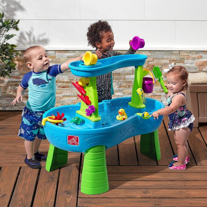 Step2 Rain Showers Splash Pond Water Table - 13 Accessories