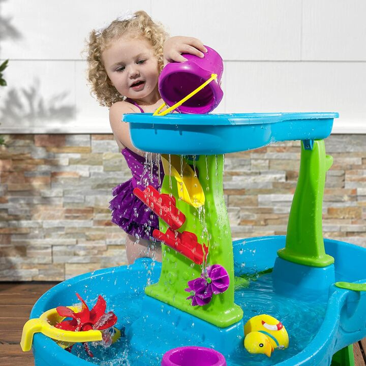 Step2 Rain Showers Splash Pond Water Table - 13 Accessories