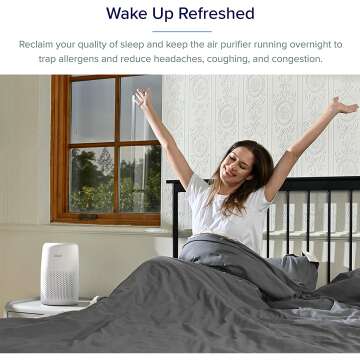 LEVOIT Air Purifier with HEPA Filter for Bedrooms