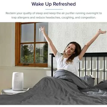 LEVOIT Air Purifier with HEPA Filter for Bedrooms