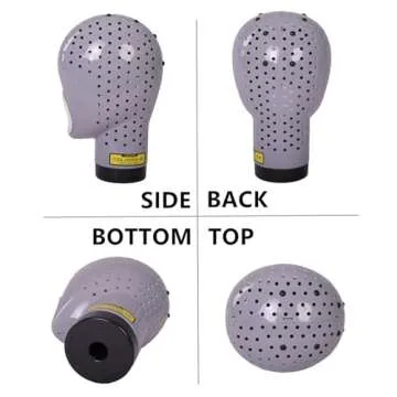 HOMEGOAL Hair Dryer Fresh Wig Head Dryer Stand for Quick Drying