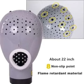 HOMEGOAL Hair Dryer Fresh Wig Head Dryer Stand