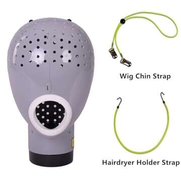 HOMEGOAL Hair Dryer Fresh Wig Head Dryer Stand