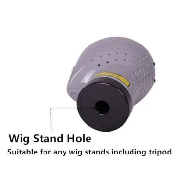 HOMEGOAL Hair Dryer Fresh Wig Head Dryer Stand