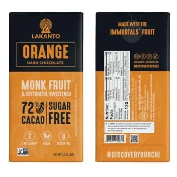 Lakanto Sugar Free Chocolate Bars Variety Pack - Decadent Treats