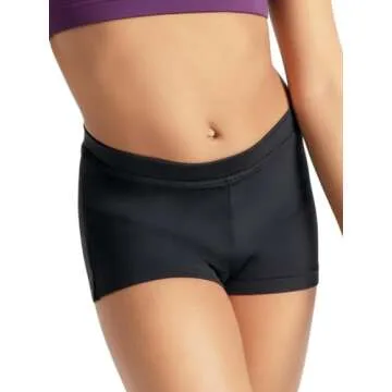 Capezio Girls Boys Cut Low Rise Short - Ideal for Active Kids