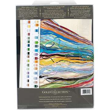 Dimensions 35213 Gold Collection Hot Air Balloon Advanced Counted Cross Stitch Kit, 18 Cnt. Ivory Ai...