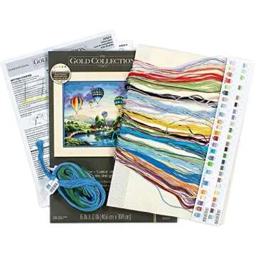 Dimensions Hot Air Balloon Advanced Counted Cross Stitch Kit
