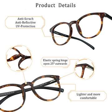 LifeArt Blue Light Blocking Glasses: Anti-Eyestrain & Stylish