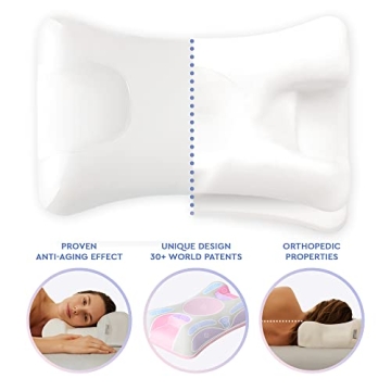 SLEEP & GLOW Omnia Beauty Pillow - Anti-Aging & Adjustable Comfort