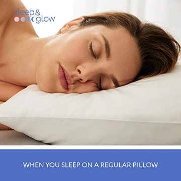 SLEEP & GLOW Omnia Beauty Pillow - Anti-Aging & Adjustable Comfort
