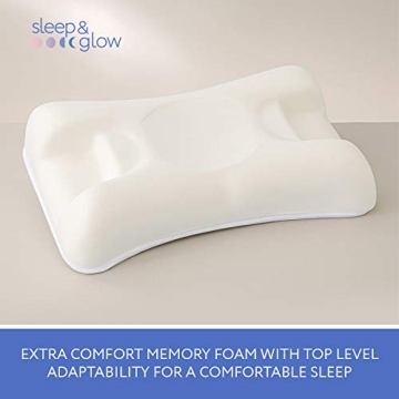 SLEEP & GLOW Omnia Beauty Pillow - Anti-Aging & Adjustable Comfort