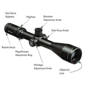 Vortex Optics Viper HS LR 6-24x50 Riflescope - Superior Clarity