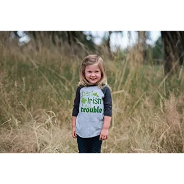 Cute St. Patrick's Day Baseball Shirt for Toddlers