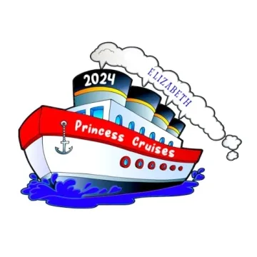 Personalized Cruise Cabin Magnet for All Cruise Lines - PROOF