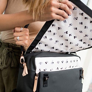 Stylish Petunia Pickle Bottom Diaper Bag in Blue for Parents