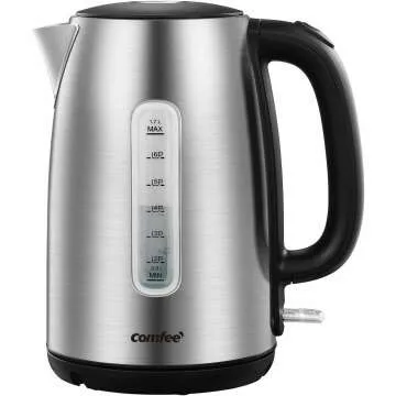COMFEE Electric Kettle 1.7L with Fast Boil & Safety