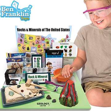 Ben Franklin Toys Geology Lab Pad Science Kit