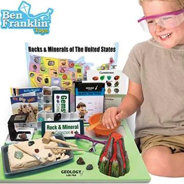 Ben Franklin Toys Geology Lab Pad Science Kit