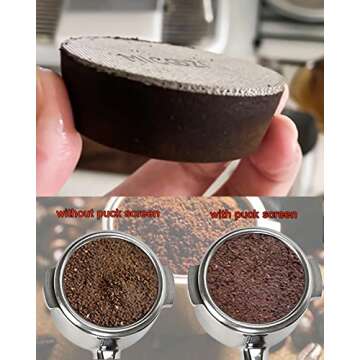 58.5mm Espresso Puck Screen - Perfect Coffee Filter Mesh