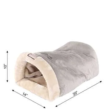 Armarkat Cozy Kitty Tunnel Bed for Cats, 20-Inch Size