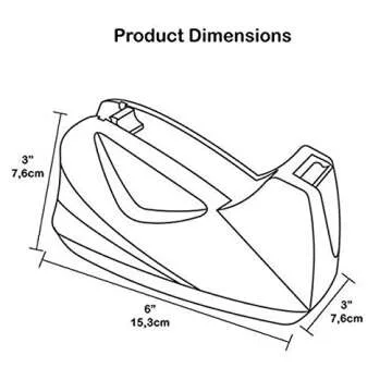 Acrimet Premium Desktop Tape Dispenser for Every Need