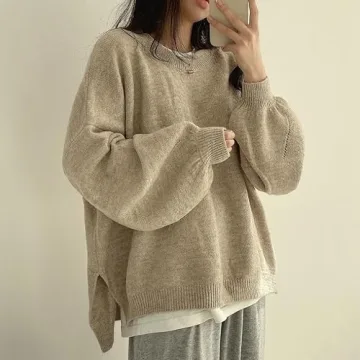 Cozy Women's Oversize Sweater for Fall and Winter Chic Style
