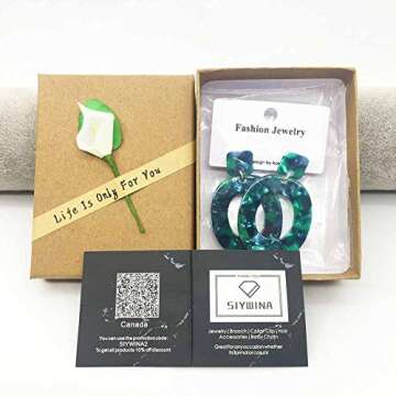 Lightweight Handmade Statement Earrings for Women