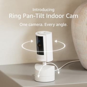 Ring Pan-Tilt Indoor Cam: 360° Coverage & HD Video