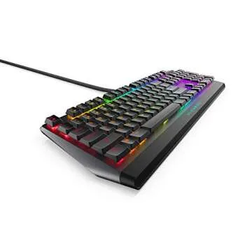 Alienware Low-Profile RGB Gaming Keyboard with RGB Backlighting