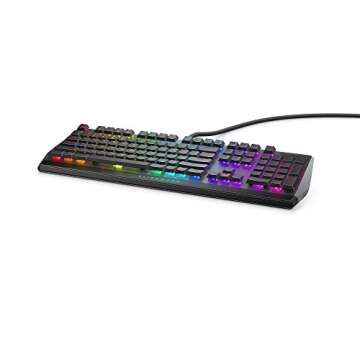 Alienware Low-Profile RGB Gaming Keyboard with RGB Backlighting