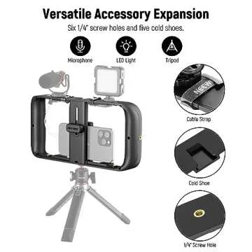 NEEWER PA025 Smartphone Video Rig for Vlogging