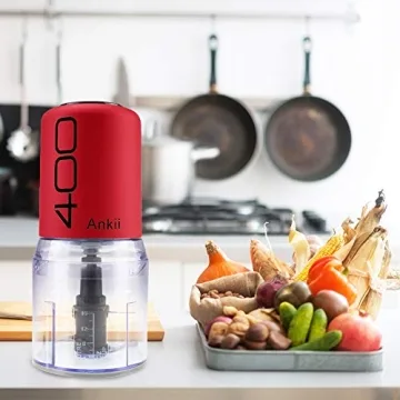 ANKII 2-Cup Mini Food Processor for Easy Meal Prep