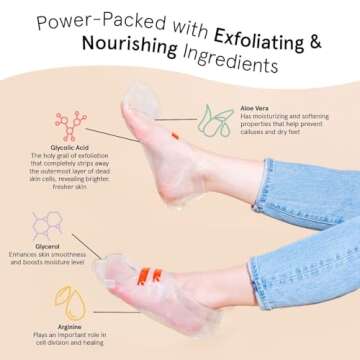 Award-Winning Grace & Stella Foot Peeling Mask for Soft Feet