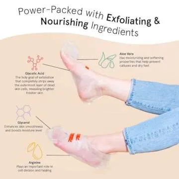 Award-Winning Grace & Stella Foot Peeling Mask for Soft Feet