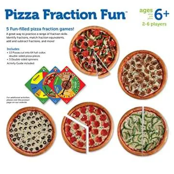 Engaging Pizza Fraction Fun Game for Kids Ages 6 Plus