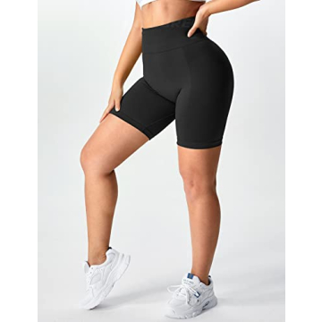 YEOREO Seamless Scrunch Shorts for Women Gym Yoga