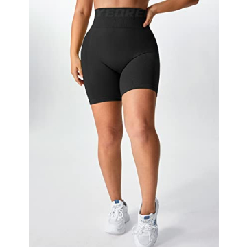 YEOREO Seamless Scrunch Shorts for Women Gym Yoga