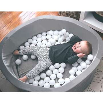 Avrsol Toddlers Ball Pit - Safe Foam Fun Playpen