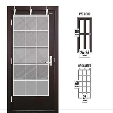 Large Mesh Over The Door Organizer 15 Pockets Cruise Essentials